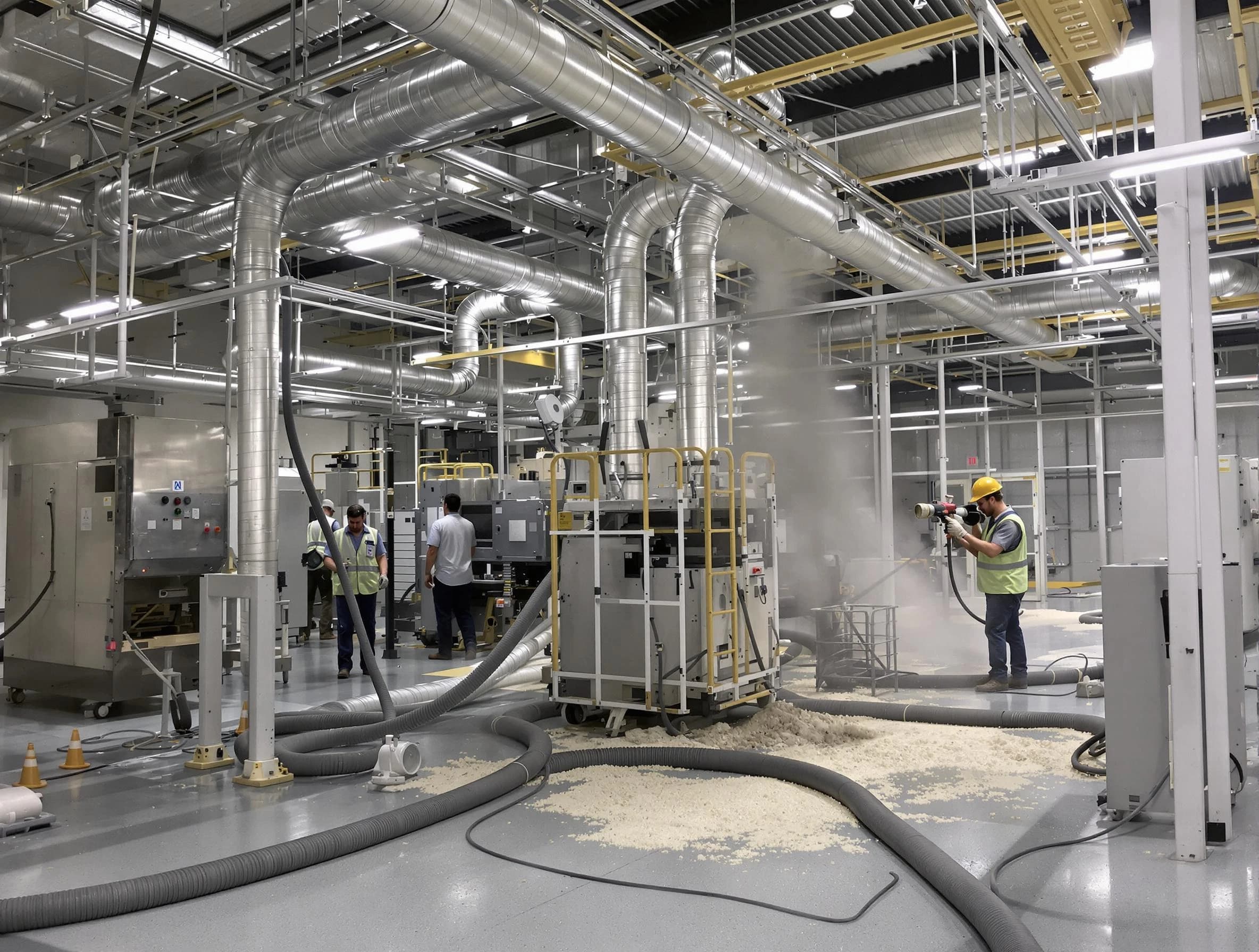 Heavy-duty industrial duct cleaning by Coopertown Air Duct Cleaning in Coopertown