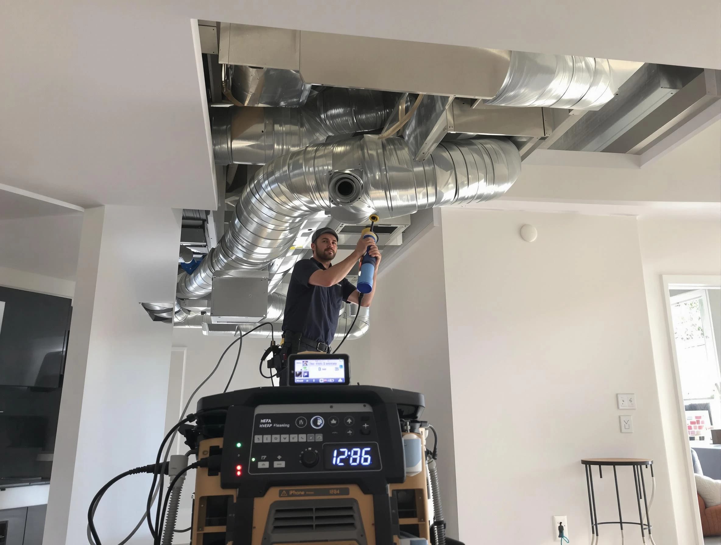 Advanced pure air duct cleaning by Coopertown Air Duct Cleaning in Coopertown