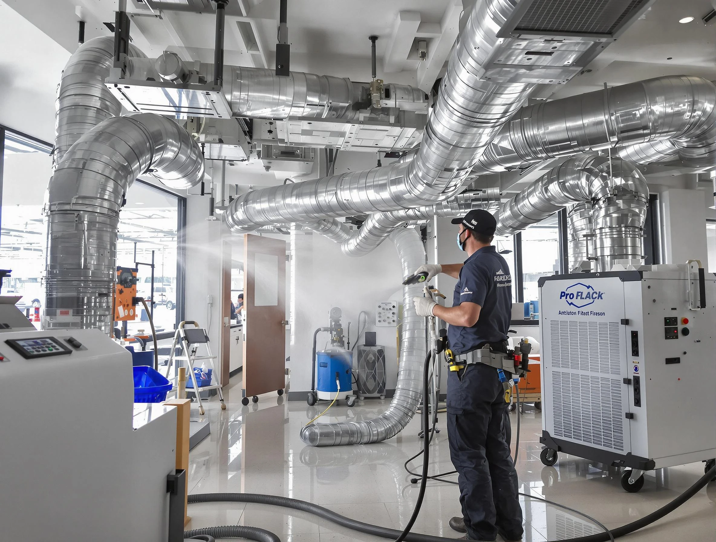 Negative Pressure Air Duct Cleaning in Coopertown