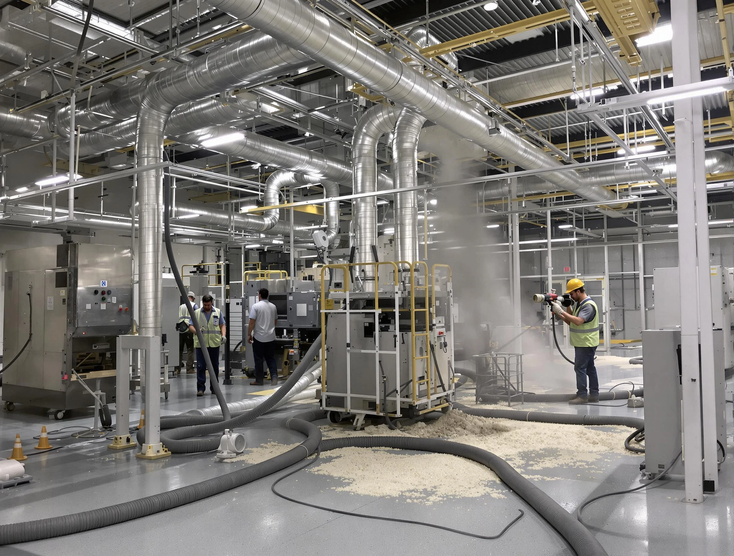 Heavy-duty industrial duct cleaning by Coopertown Air Duct Cleaning in Coopertown